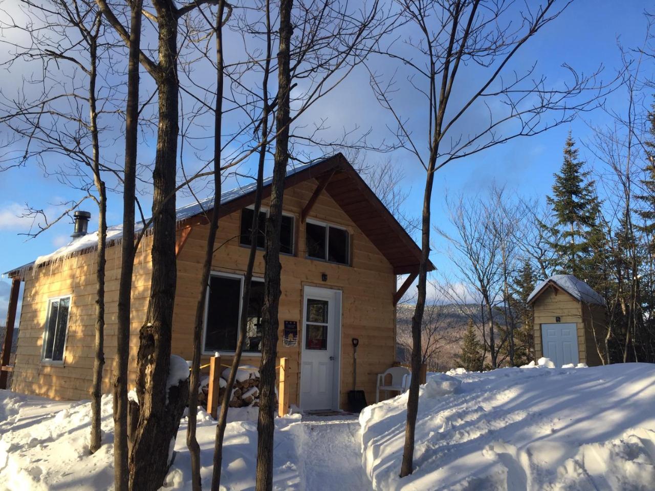 Chalet Nature Laurentides Val-des-Lacs Exterior photo